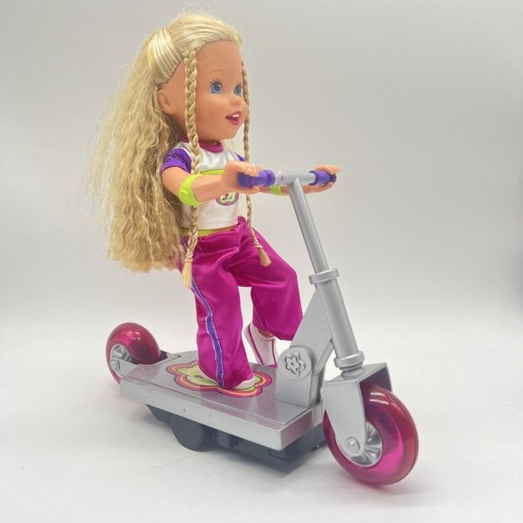 Tyco Mattel Super Scooter Shannen RC Doll Riding Scooter No Remote Rare Untested - Picture 1 of 3